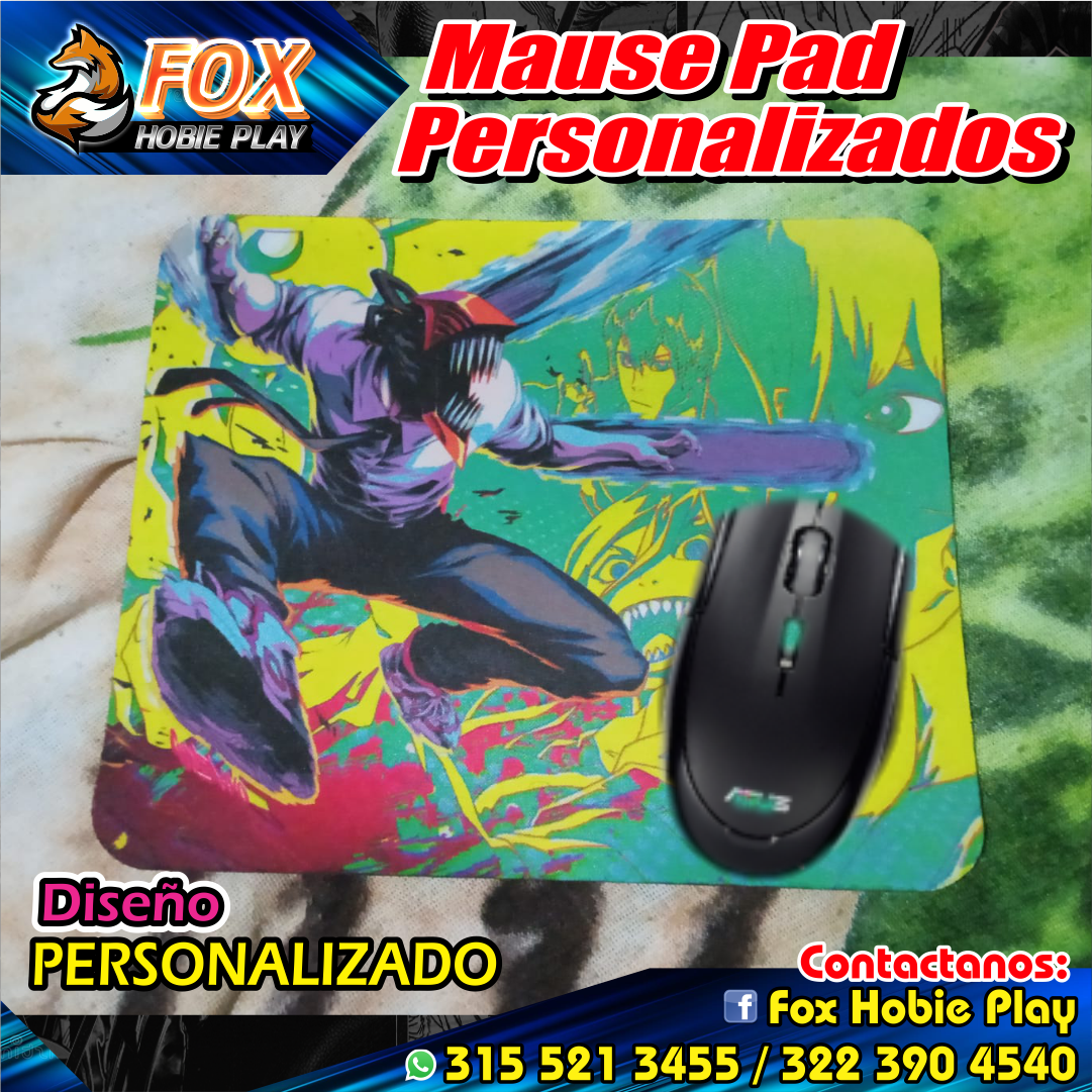 mouse pad gamer personalizado