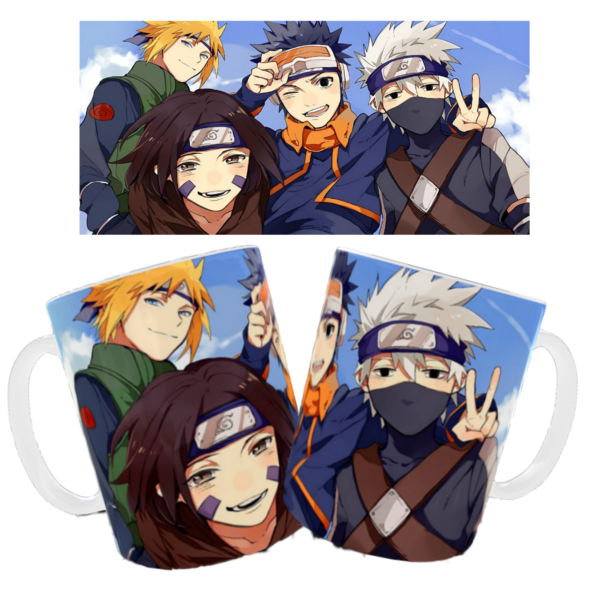 Naruto kakashi obito y rin