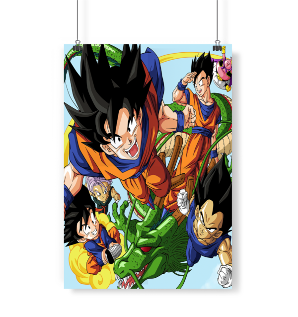 Dragon Ball Z Goku y amigos
