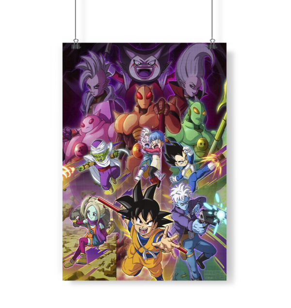 Dragon Ball daima Goku Panzy Glorio vegeta Piccolo