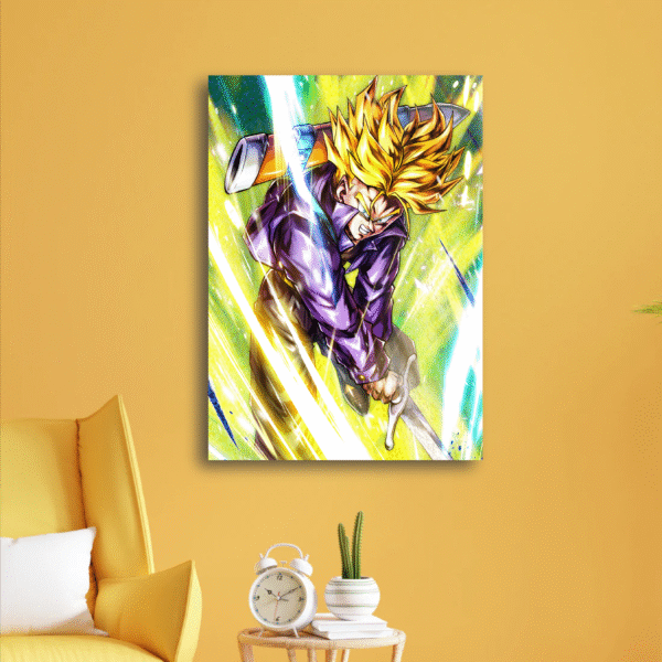 trunks dragon ball z super saiyan