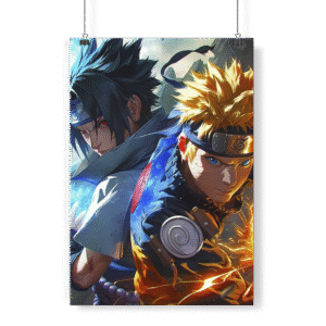 naruto vs sasuke dibujo